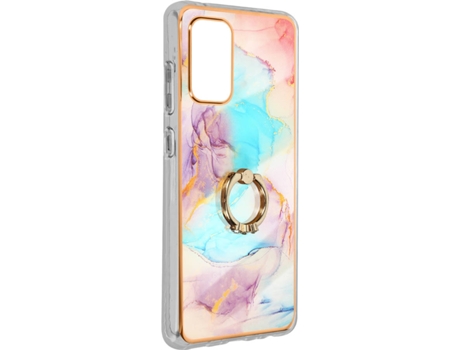 Funda Samsung Galaxy A32 AVIZAR Mármol con Anillo de Soporte (Multicolor)