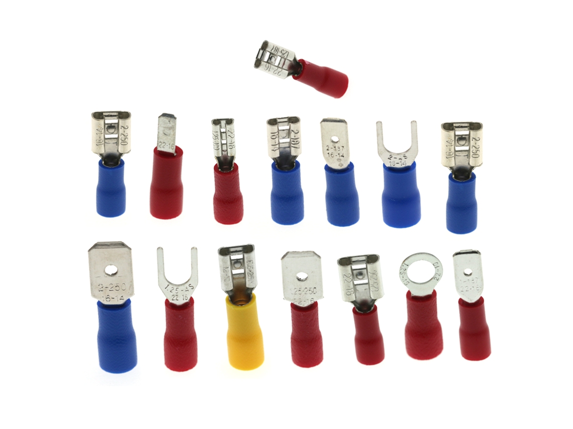 2026-kit 280pcs Conectores De Cable Aislados, Terminales De Crimpado, Conectores Rápidos, Impermeables Para Automoción