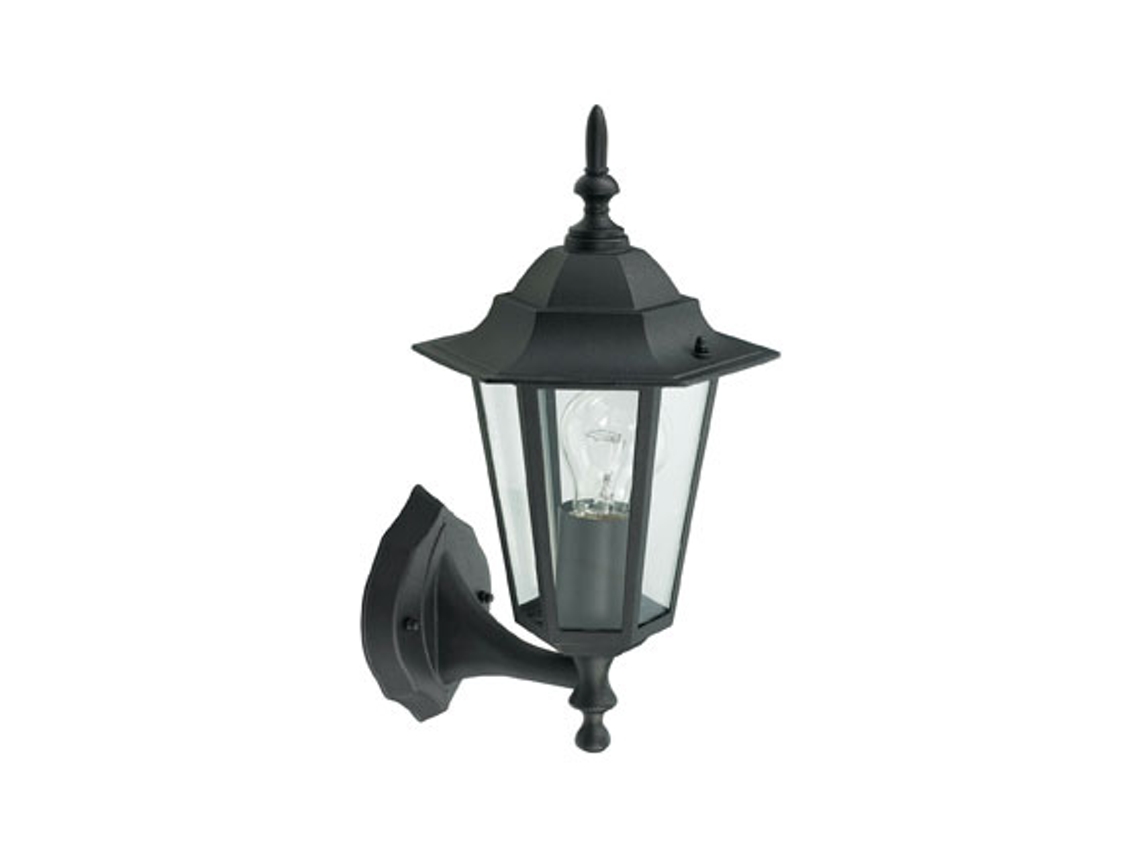 Farol LUXFORM Pared Ascedente Negro