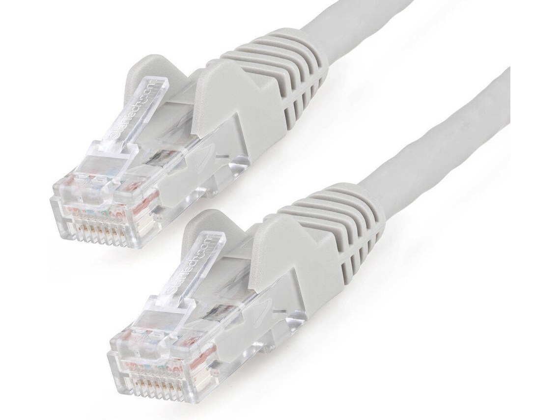 Cable STARTECH N6LPATCH7MGR (RJ45 - 7 m - Blanco)