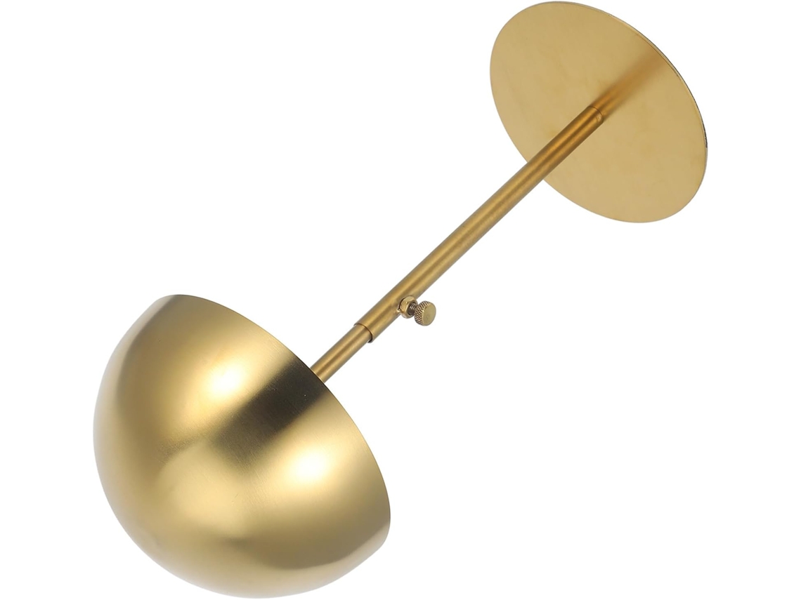 Soporte Sombreros Acero Inoxidable Dorado Altura Ajustable Diseño Estable Elegante Escritorio Exhibir Diversas