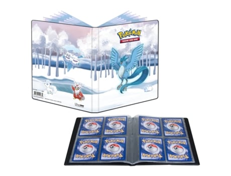 Juego de Cartas POKEMON 4-Pocket Frosted Forest for Pokémon Edad Mínima Recomendada: 3 años)