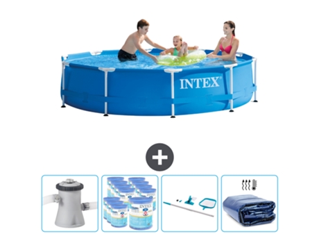Piscina Tubular INTEX 28202GN-CB93 (4485 L - 305x76cm)