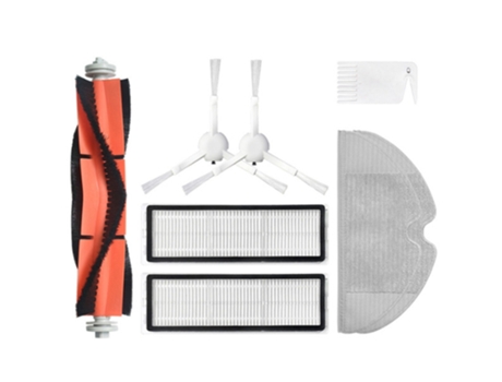 Cepillo principal con filtro Hepa, cepillos laterales, paño de mopa para aspiradora Xiaomi Mijia 1C Stytj01Zhm