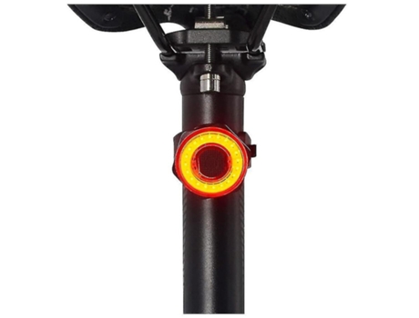 Luz trasera de bicicleta Sensor de freno inteligente Luz de bicicleta recargable por USB Luz trasera de bicicleta Ipx6 Luz de bicicleta impermeable...