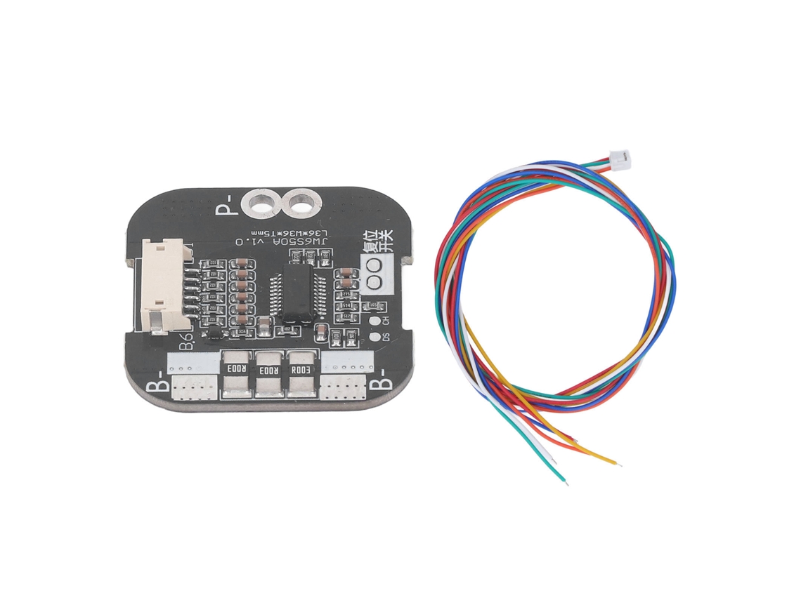 Placa De Protección Para Batería De Litio Ternario 6s 50a Impermeable Sobrecarga Módulo Dc30v
