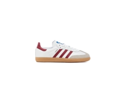 Zapatillas de Mujer ADIDAS Samba Og Burgundy Blanco (40)