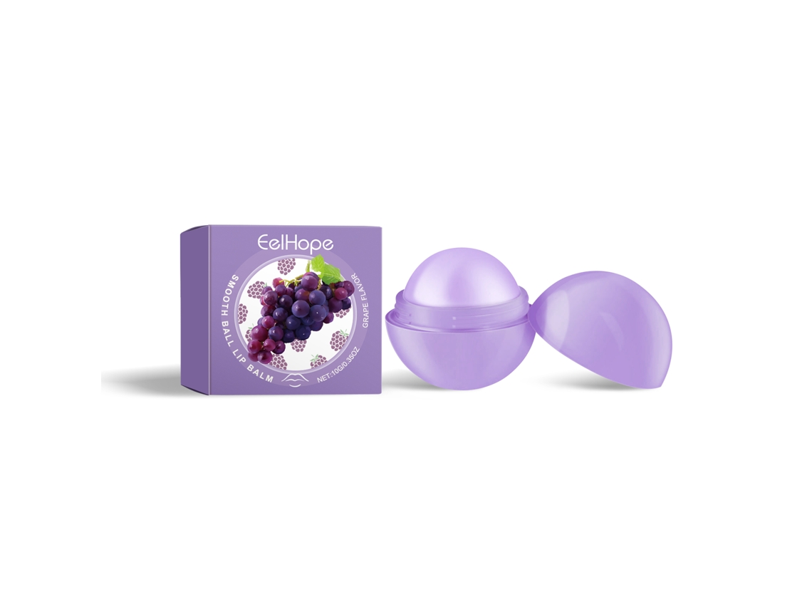 Bálsamo labial natural con sabor a uva