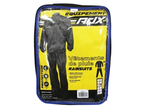 Chubasquero para Motociclismo ADX Eco Negro (M)