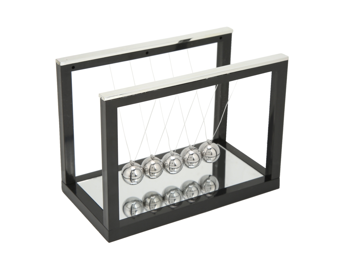 Bola De Péndulo Estilo Black Mirror, Diseño Elegante, Juguete Antiestrés, Decoración De Escritorio.
