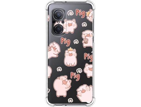 Carcasa para Huawei Nova 9 SE TUMUNDOSMARTPHONE Dibujos Antigolpes Cerdos Multicolor