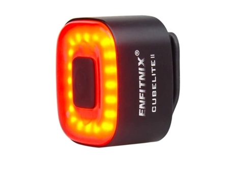 Accesorios para bicicletas ENZONS USB recargable luz trasera de bicicleta recargable negro ultrabrillante luz trasera de bicicleta