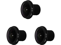 Lente Ojo De Pez Hd 3x Para Cctv De 5 Mp, 1,8 Mm X 0,5, 1/2,5, F2,0, 180 Grados.