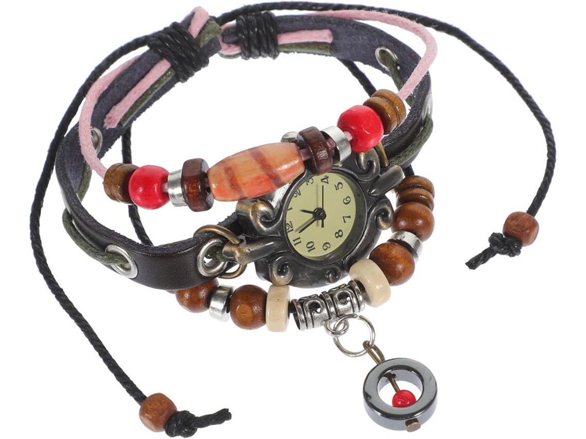 Reloj Cuarzo Ajustable Elegante Estilo Retro Cómoda Correa Cuero Genuino Regalo Perfecto Mujeres