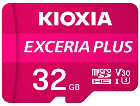 Kioxia Exceria Plus Tarjeta de Memoria 32 Gb MicroSDHC UHS-I Clase 10