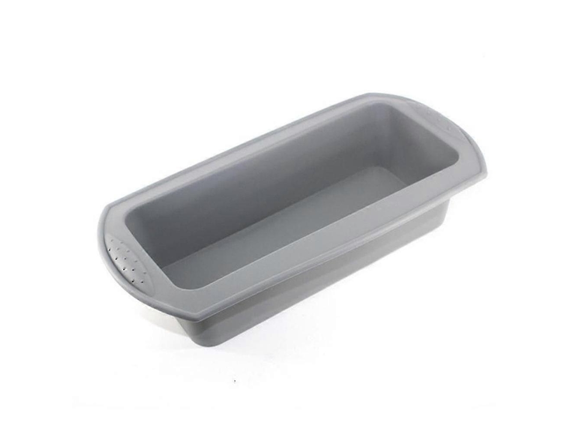 Molde De Pan De Silicona Antiadherente Para Hornear Cake, Pan, Meatloaf, Tostada Resistente A Altas Temperaturas -40c A 230c Gris