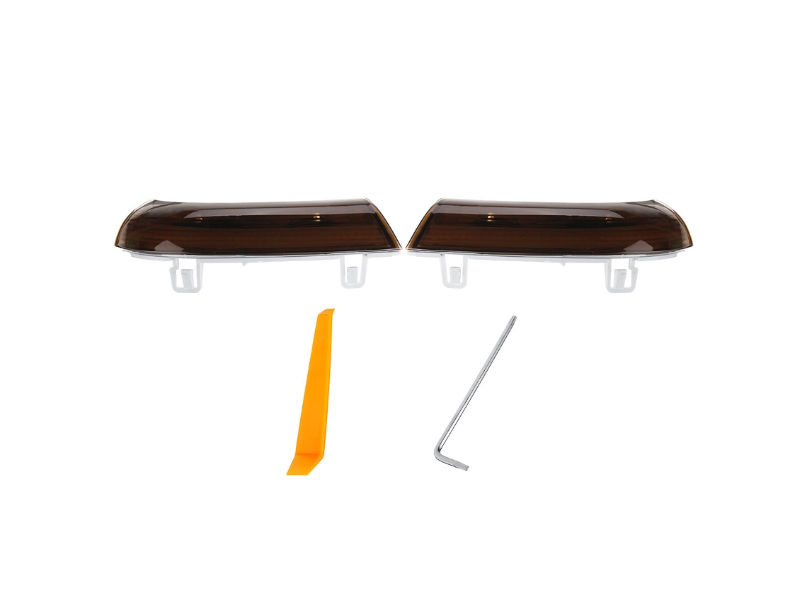 Par De Luces Led Dinámicas De Intermitentes Para Espejo Retrovisor, Color Ámbar, Para Vw Golf 5, Jetta Mk5, Passat B6