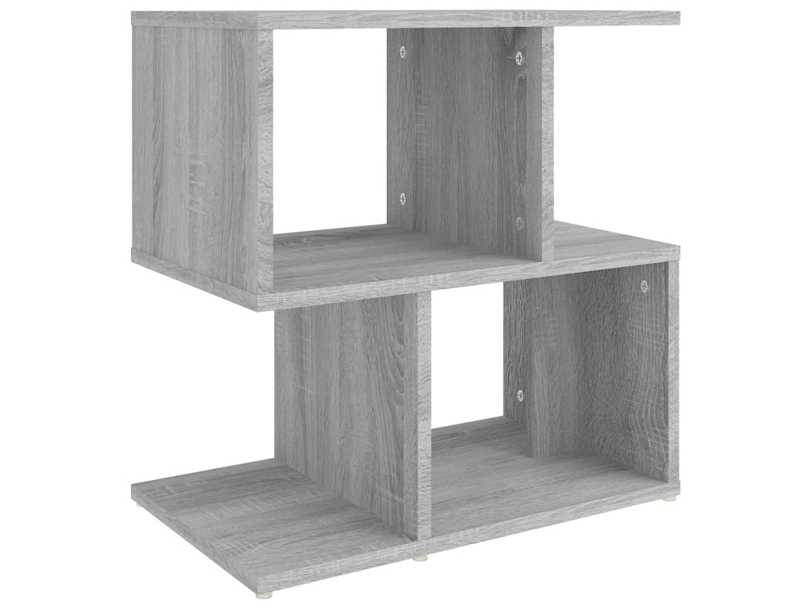 Mesa Cabeceira LOVELY HOME Mesinha 50X30X51,5 Cm Derivados Madeira Cinzento Sonoma
