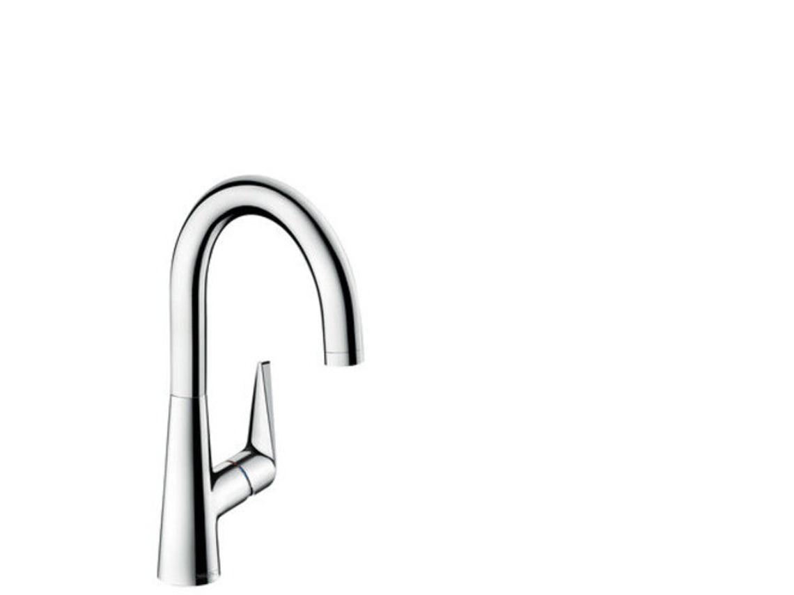 HANSGROHE Talis S M51 Monomando de cocina 220, 1 chorro, Color: cromado