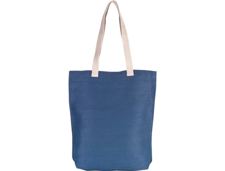 Bolsa KIMOOD Shopper Algodón Hombre (Azul)
