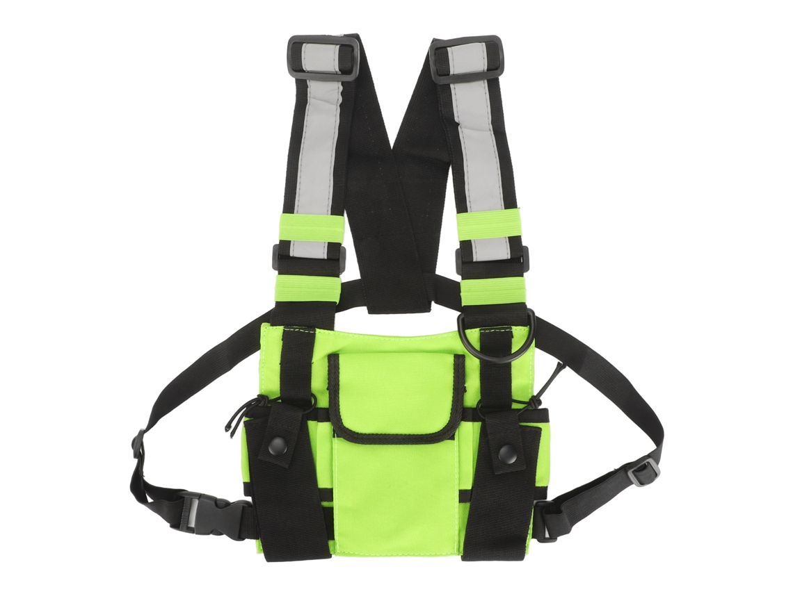 Bolsa Universal Para Arnés De Radio De Pecho, Ajustable, Con Bolsillo En El Pecho, Para Radio Bidireccional, Color