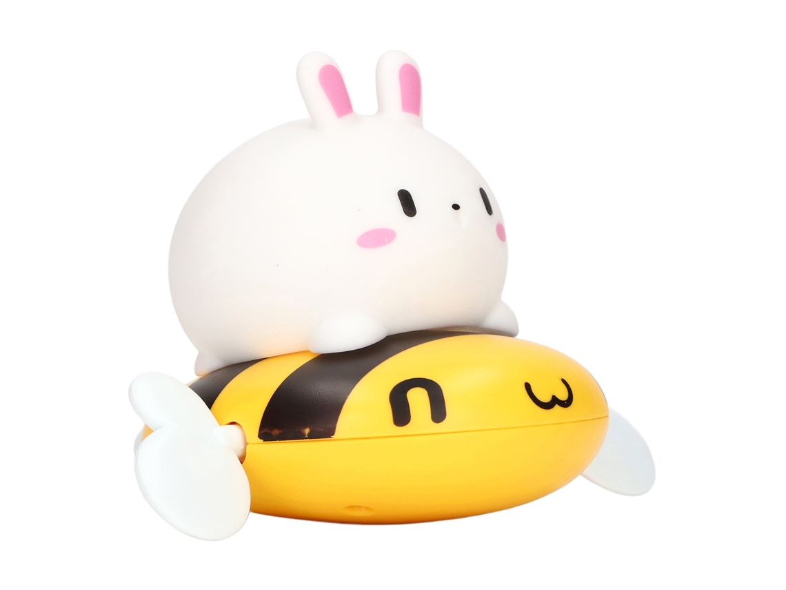 Juguetes De Baño Para Bebés Con Forma De Abeja Y Conejo, Juego De Juego Acuático Flotante, Divertido, De Plástico.