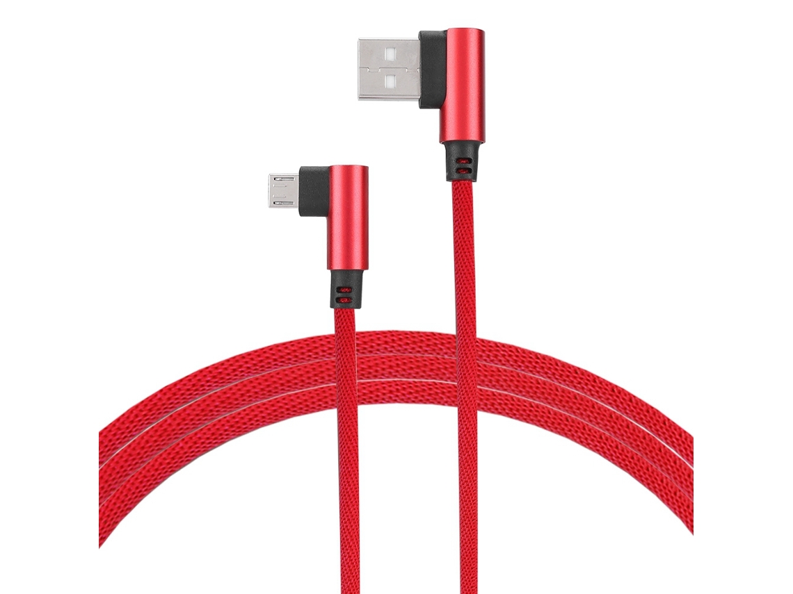 Cable De Datos (carga Rápida De 2.4a Con Doble Codo)