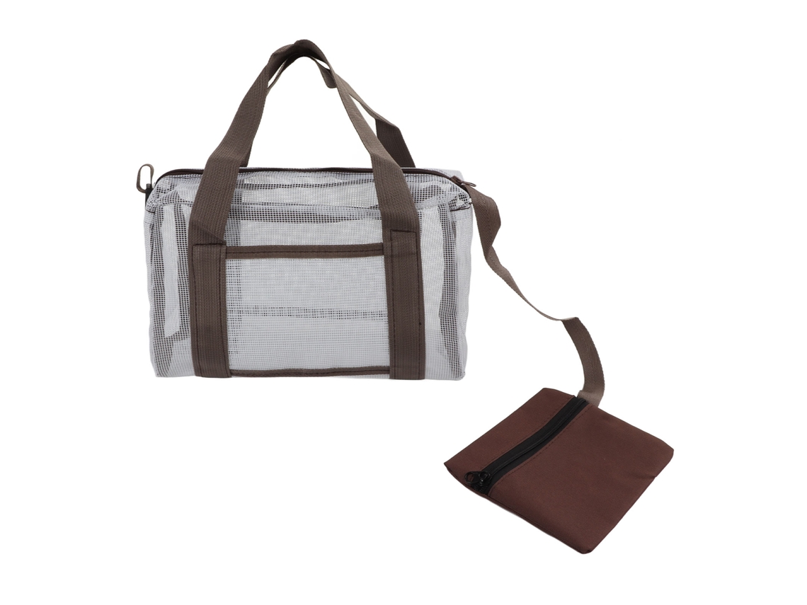 Bolsa de playa de malla (gran capacidad, secado rápido)