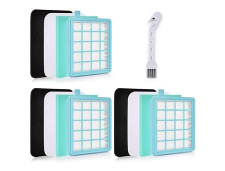 Filtro para aspirador philips fc8630, powerpro compact e active