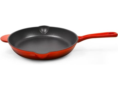 Sartén redonda alta de Hierro Fundido Esmaltado SPEAR&JACKSON Scarlet (26 cm)