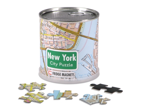 Puzzle Extragoods CP.CITYM.080 Puzle magnético 100 pieza(s) Ciudad