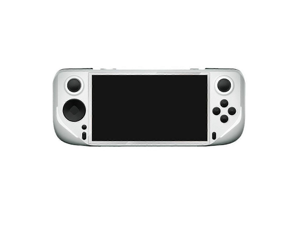 Consola Portátil E6 De 5 Pulgadas Con Pantalla Ips Retro, Compatible Con Psp, Ps1, N64 Y Tv (blanca, 128 Gb)