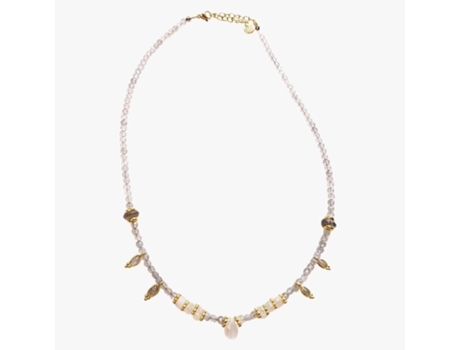 Collar de piedra de luna y labradorita GINANDGER