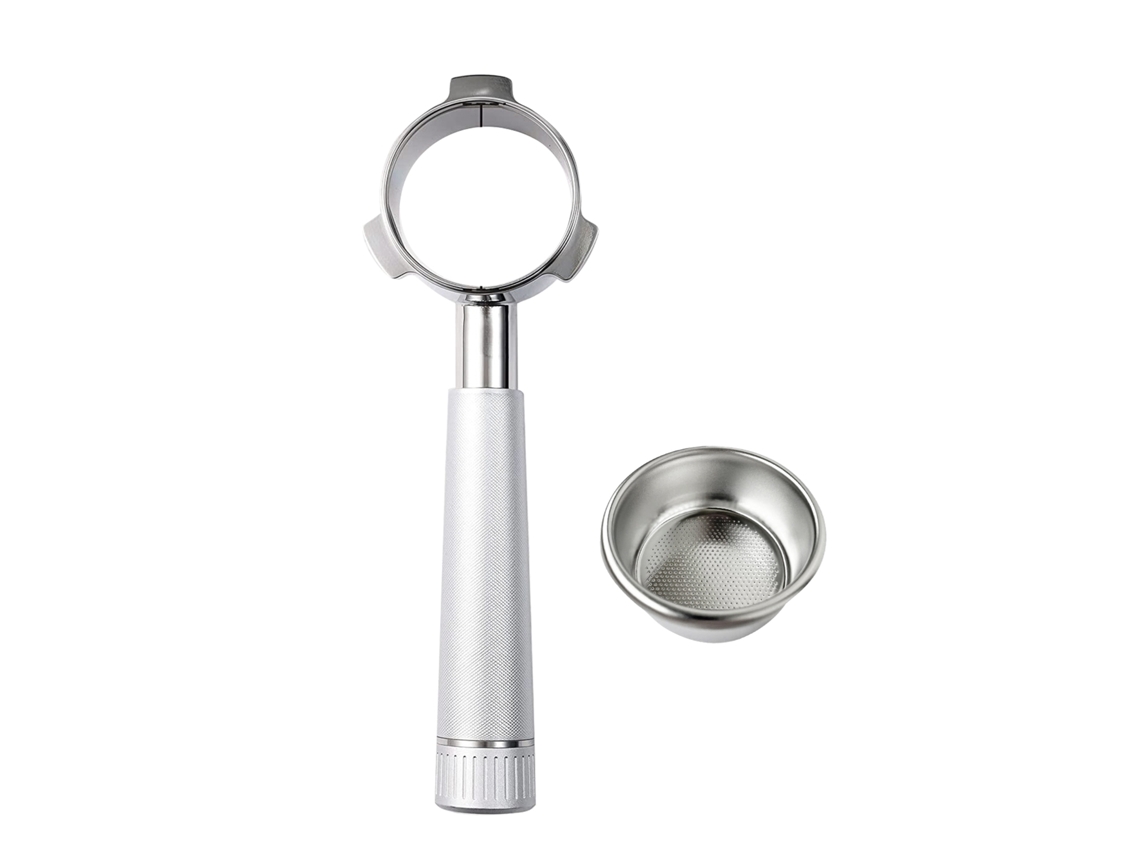 Soporte De Filtro Sin Fondo De 54 Mm Compatible Con Breville 870/875/878/880 De Acero Inoxidable
