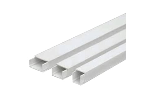 Canaleta adhesiva con tapa 10x20 mm. x 2 m.