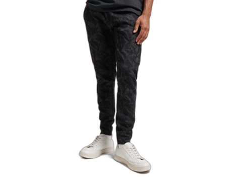 Pantalones de Chándal para Hombre SUPERDRY (L - Gris)