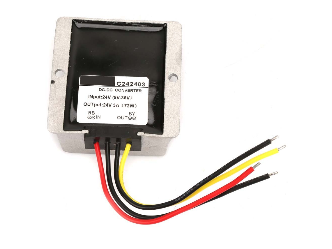 2026-módulo Regulador De Voltaje Auto Step Up/down Convertidor Boost/buck 9-36v A 24v (3a)