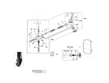 Anel Do Botão de Drenagem Direct System Pretocressi