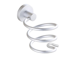 Soporte para secador de pelo, estilo espiral, soporte de cable de aluminio GOKOCO