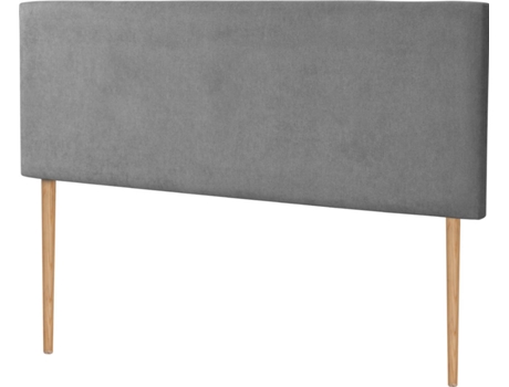 Cabecero DHOME Tapizado (Gris - Tela - 135 x 5 x 105 cm)