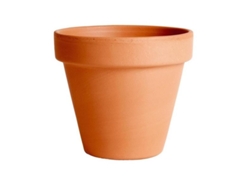 Maceta barro 19x19,5 cm
