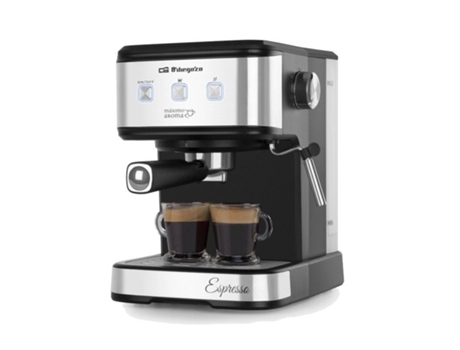 Cafetera Expreso ORBEGOZO Ex 5210/ 1100W/ 20 Bares