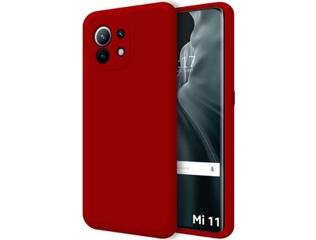 Carcasa Xiaomi Mi 11 5G TUMUNDOSMARTPHONE Silicona Líquida Rojo