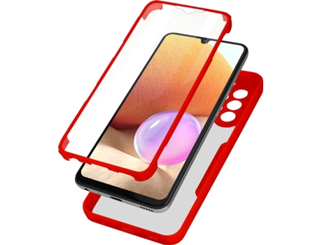 Funda Samsung Galaxy A32 AVIZAR Plexiglás (Rojo)
