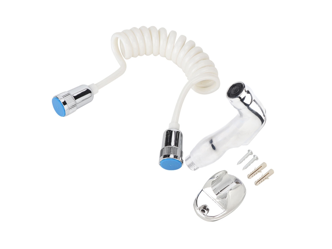 Rociador de bidé manual para baño con tubo de poliuretano G1/2 BSP