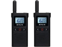 Mini walkie-talkie RB628 PMR446 recargable de 1500 mAh, Vox, pantalla LCD, ligero, profesional, para camping, Retevis