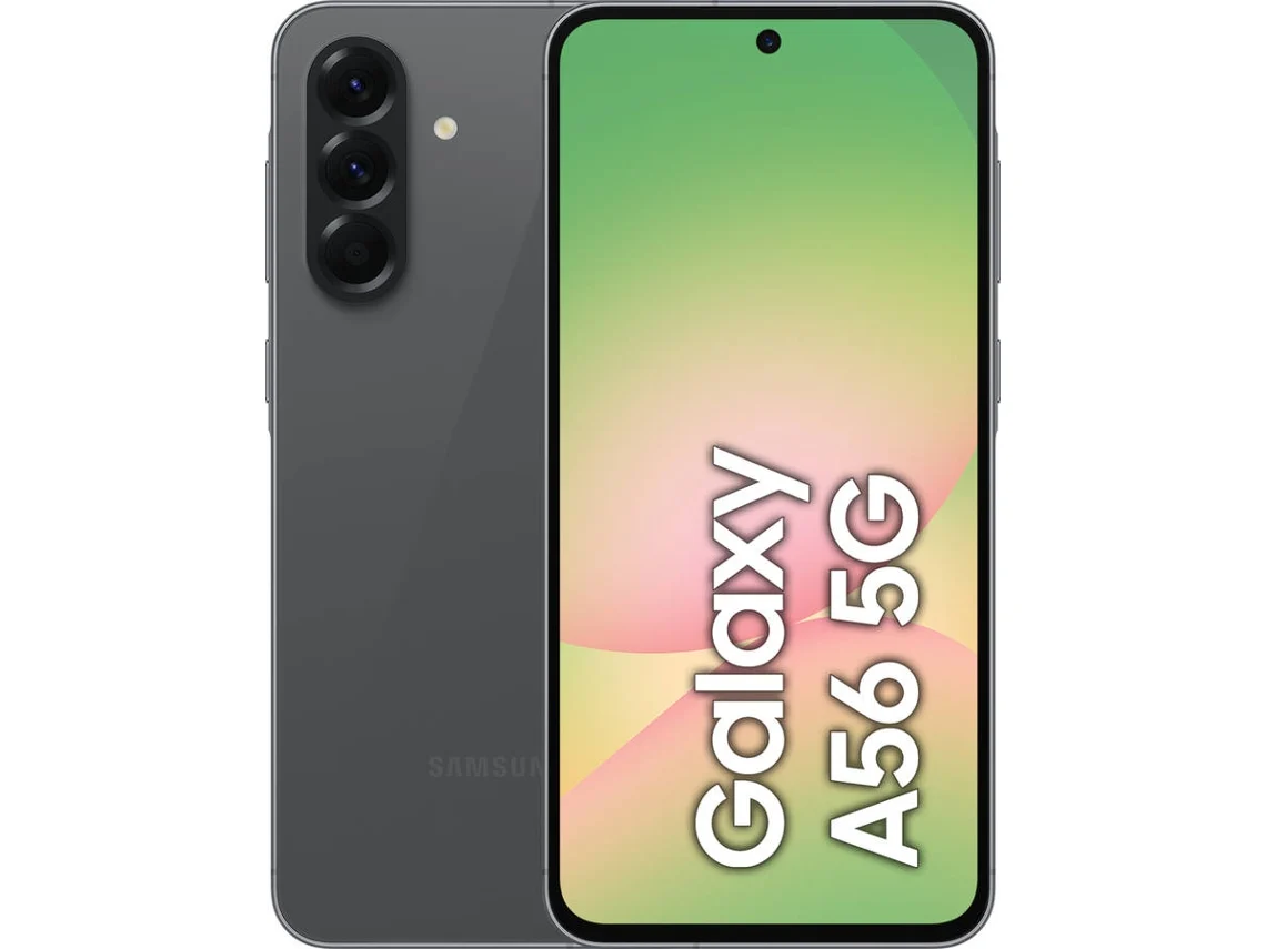 Smartphone SAMSUNG Galaxy A56 5G (6.7'' - 8 GB - 256 GB - Negro)