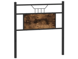 Cabecero de repuesto MAISON EXCLUSIVE en madera/derivados de acero, roble ahumado, 75 cm