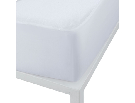 Protector de colchón ALEXANDRA HOUSE LIVING Blanco Cama de 105 105 x 200 cm