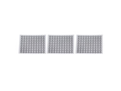 3 Láminas De Película Reflectante 3d Con Puntos De Posicionamiento Para Escáner, Diámetro Interior De 3 Mm Y Diámetro Exterior De 6 Mm, 100 Unidades Por Lámina.